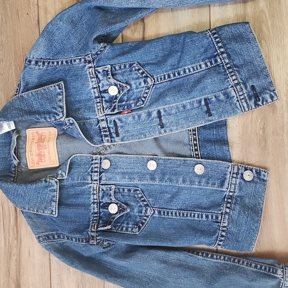 Levis sz S Type 1 Iconic Denim Jacket Blue Jean - Picture 3 of 5